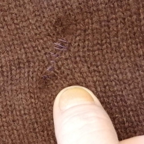 Autograph oversized Lambswool & Angora poncho - Picture 6 of 6